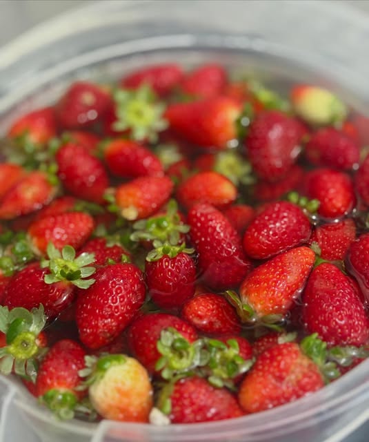 Morangos frescos selecionados pela Ifruts